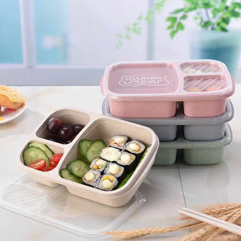 【yuliang shopping mall】Box LeakProof Utensils Lunch Picnic SuShi Food