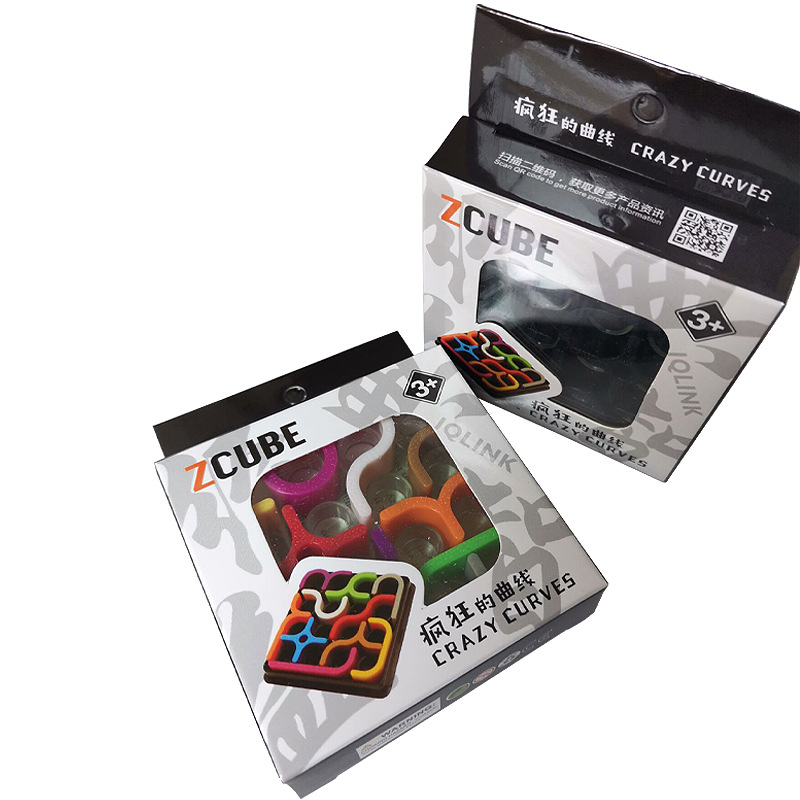 Puzzle CRAZY CURVES Crazy Curve Intelligence Toy