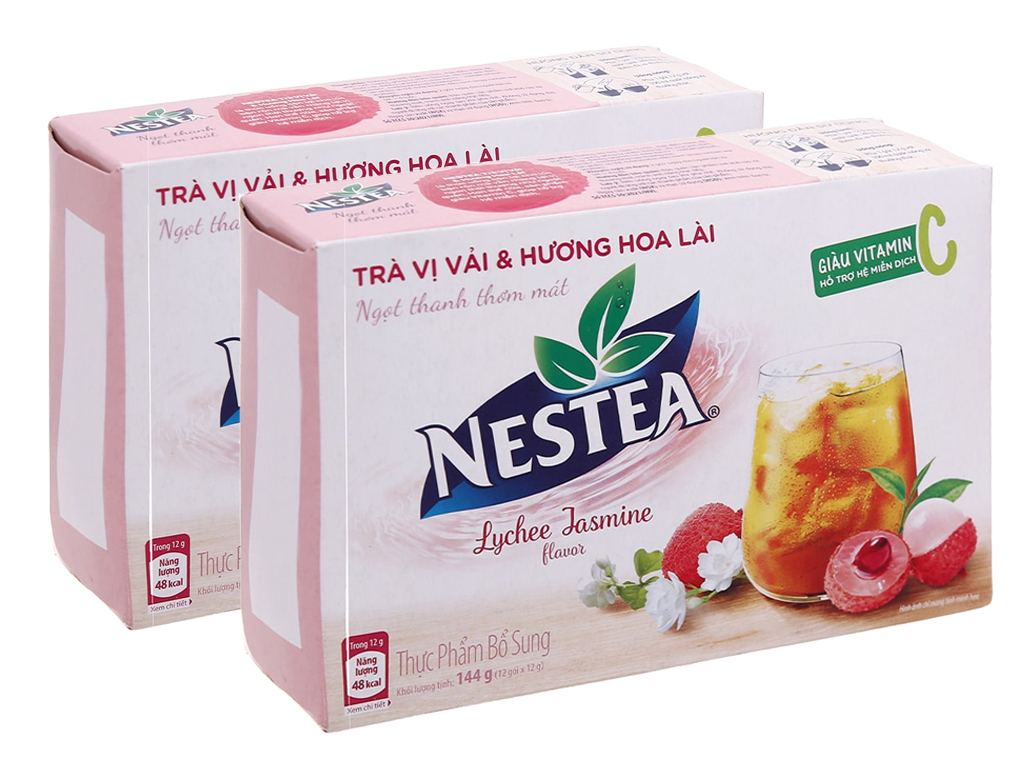 - Trà Nestea vị vải & hương hoa lài 144g