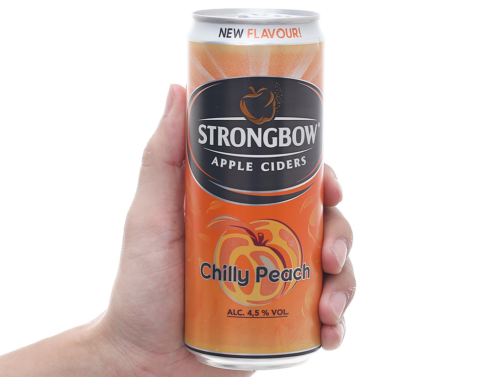 [Siêu thị WinMart] - Lốc 6 lon Strongbow vị đào 330ml
