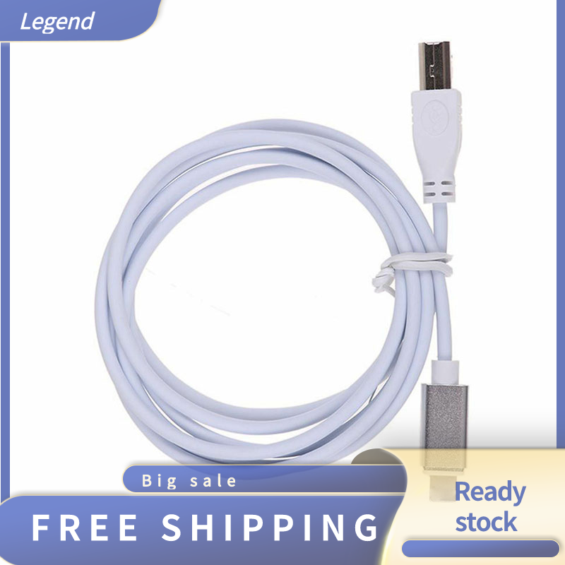💖legend bộ chuyển đổi bàn phím midi lightning sang type-b cáp usb 2.0 cho iphone 7 8 x ipad
