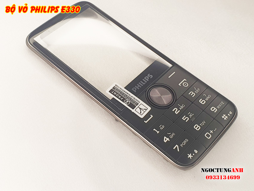 Bộ vỏ điện thoại Philips E330 mới, chính hãng