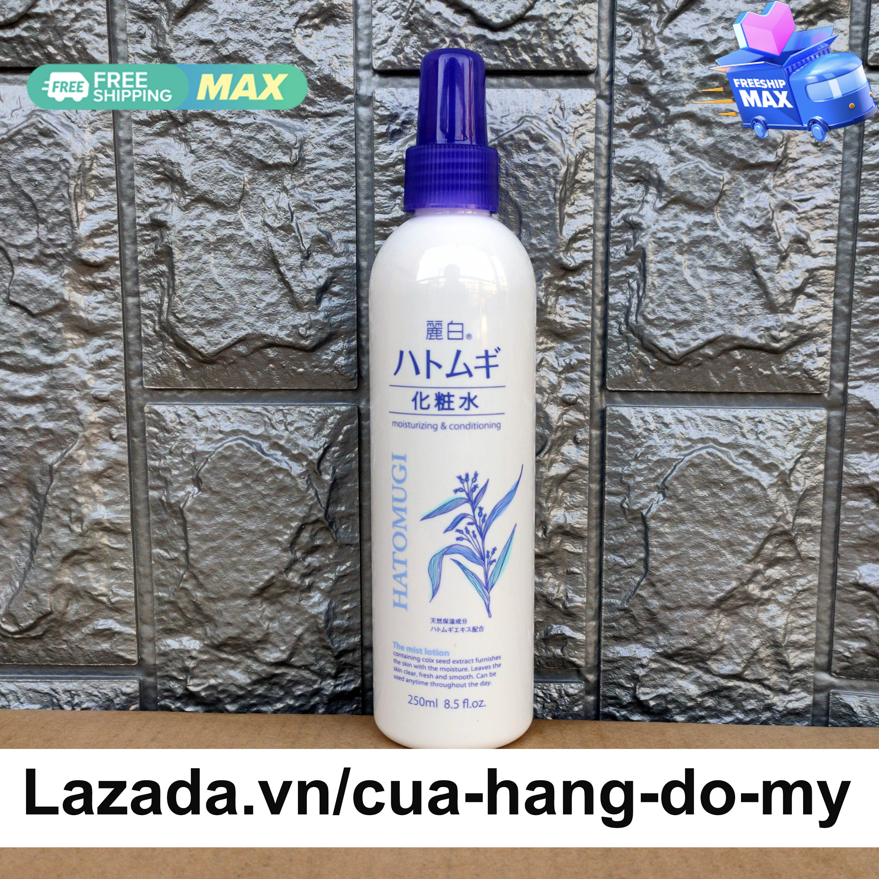 Xịt Khoáng Ý Dĩ Hatomugi The Mist Lotion 250ml Của Nhật Dưỡng Ẩm Làm Sáng Da Moisturizing & Conditioning - Shop Hong1008
