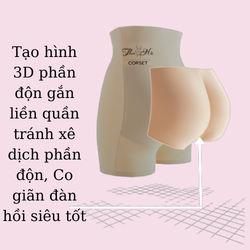 [Hàng Loại đẹp ] Quần độn mông, nâng Mông gen bụng đúc su cao cấp