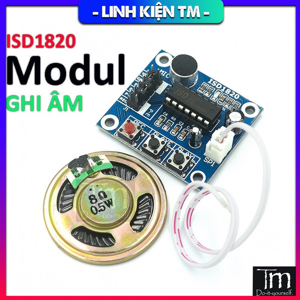 Modul Ghi Và Phát Âm Thanh ISD1820 (20s)