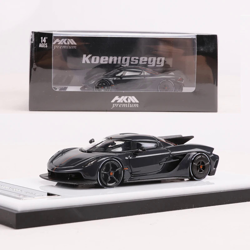 2023hkm premium 1:64 koenigsegg jesko tuyệt đối trắng diecast hợp kim mô hình xe hơi phiên bản giới hạn 999