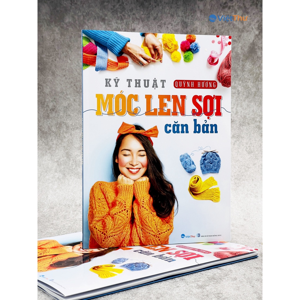 Sách - Kỹ Thuật Móc Len Sợi Cơ Bản (Quỳnh Hương)