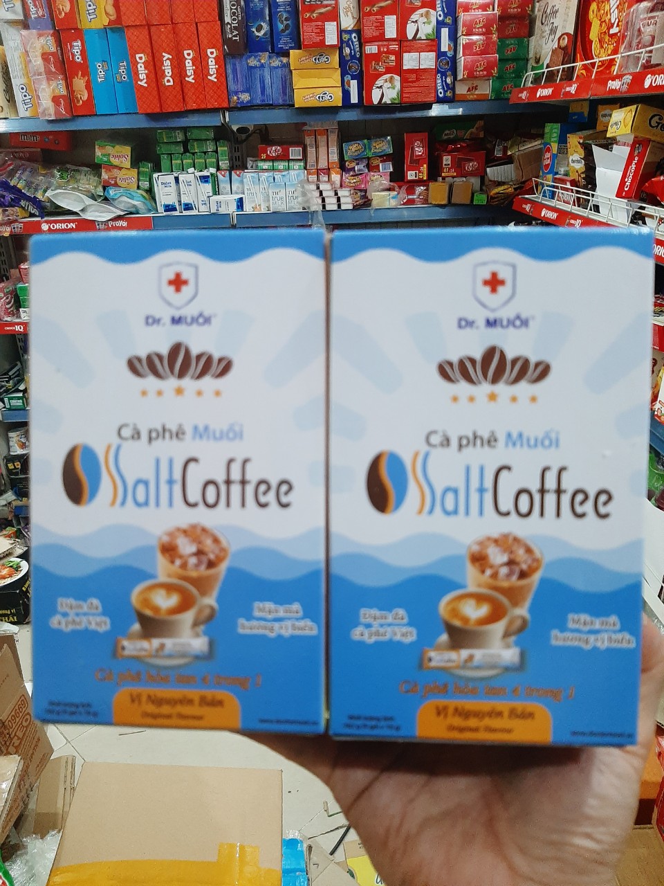 Cà Phê Muối Hộp 162g