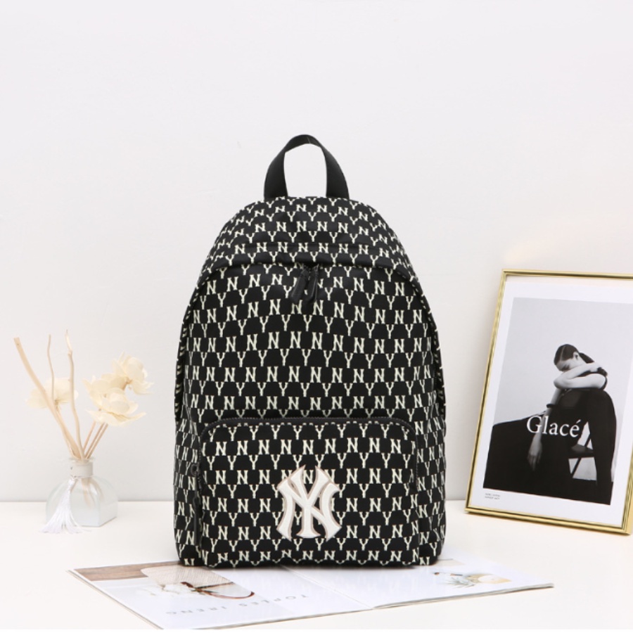 Balo MLB NY Monogram Backpack Tiếu Chuẩn Hàn Quốc BL-0010