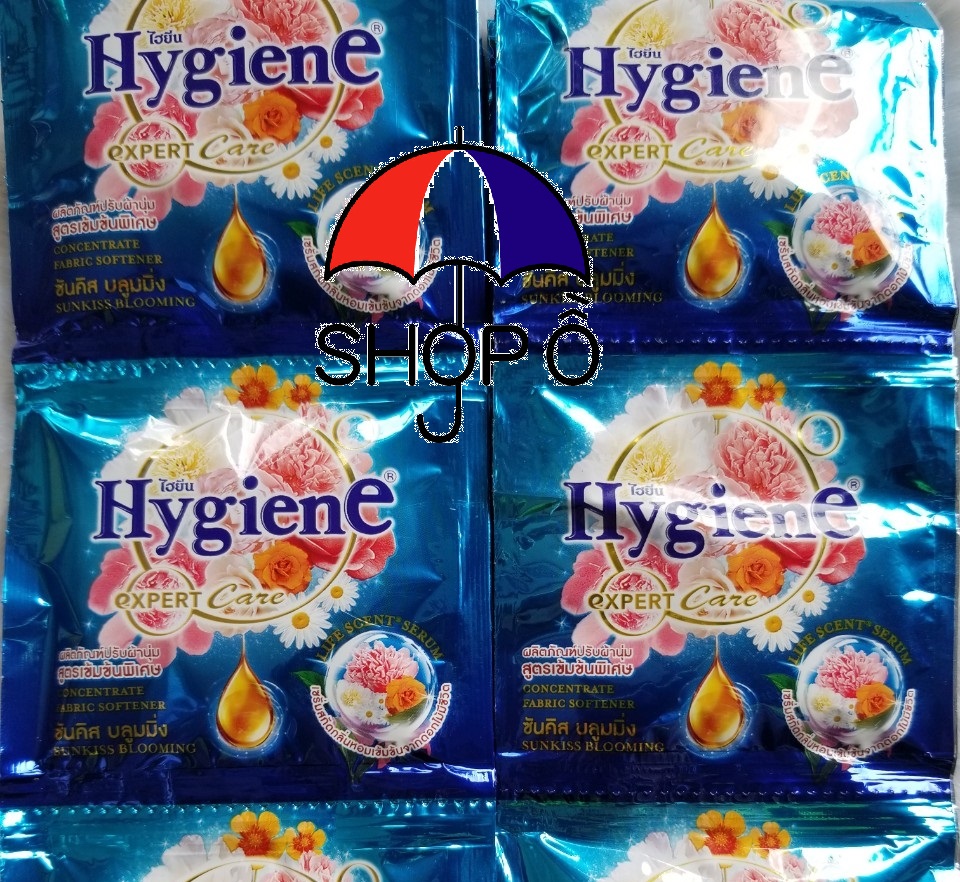 Combo 5 dây ( 60 gói) Nước xả vải đậm đặc Hygiene Thái Lan