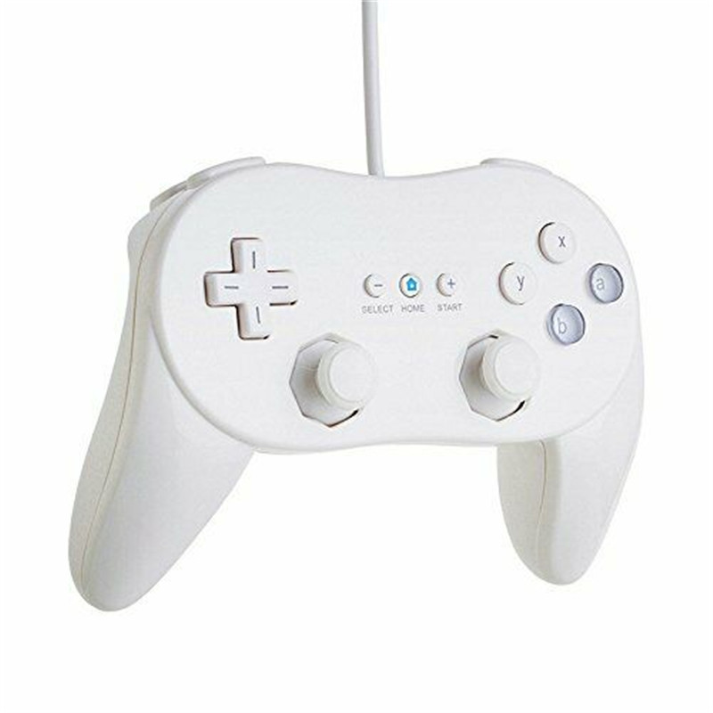Gamepad For Wii Second-generation Classic Wired Game Controller Gaming Remote Pad Console Joypad Joystick