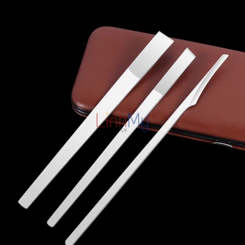 Bộ dao chà gót thép không gỉ cao cấp