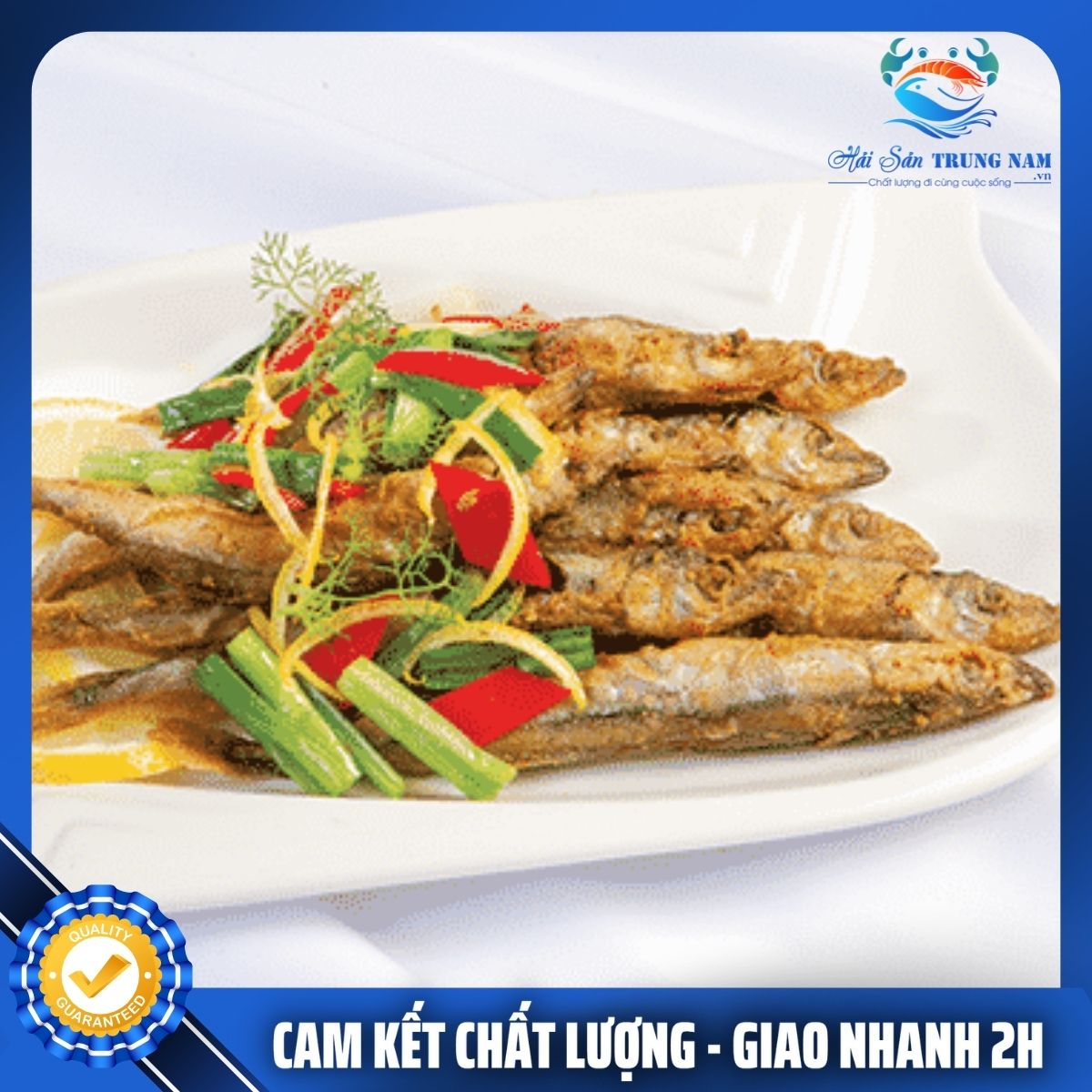 Cá Trứng Nauy Đông Lạnh 17-20con Khay 500Gr