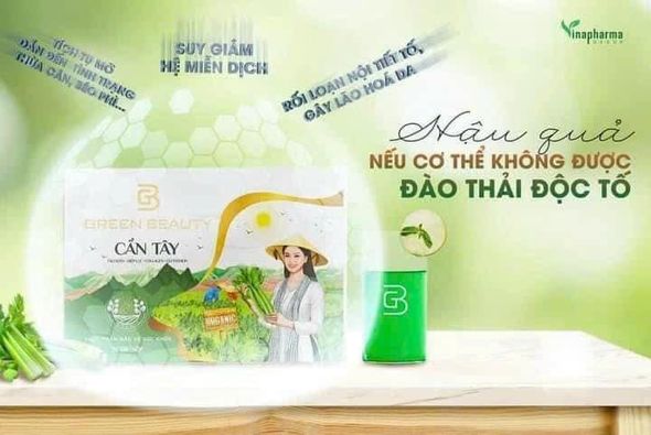 [Mẫu mới]Nước Ép Cần Tây Green Beauty