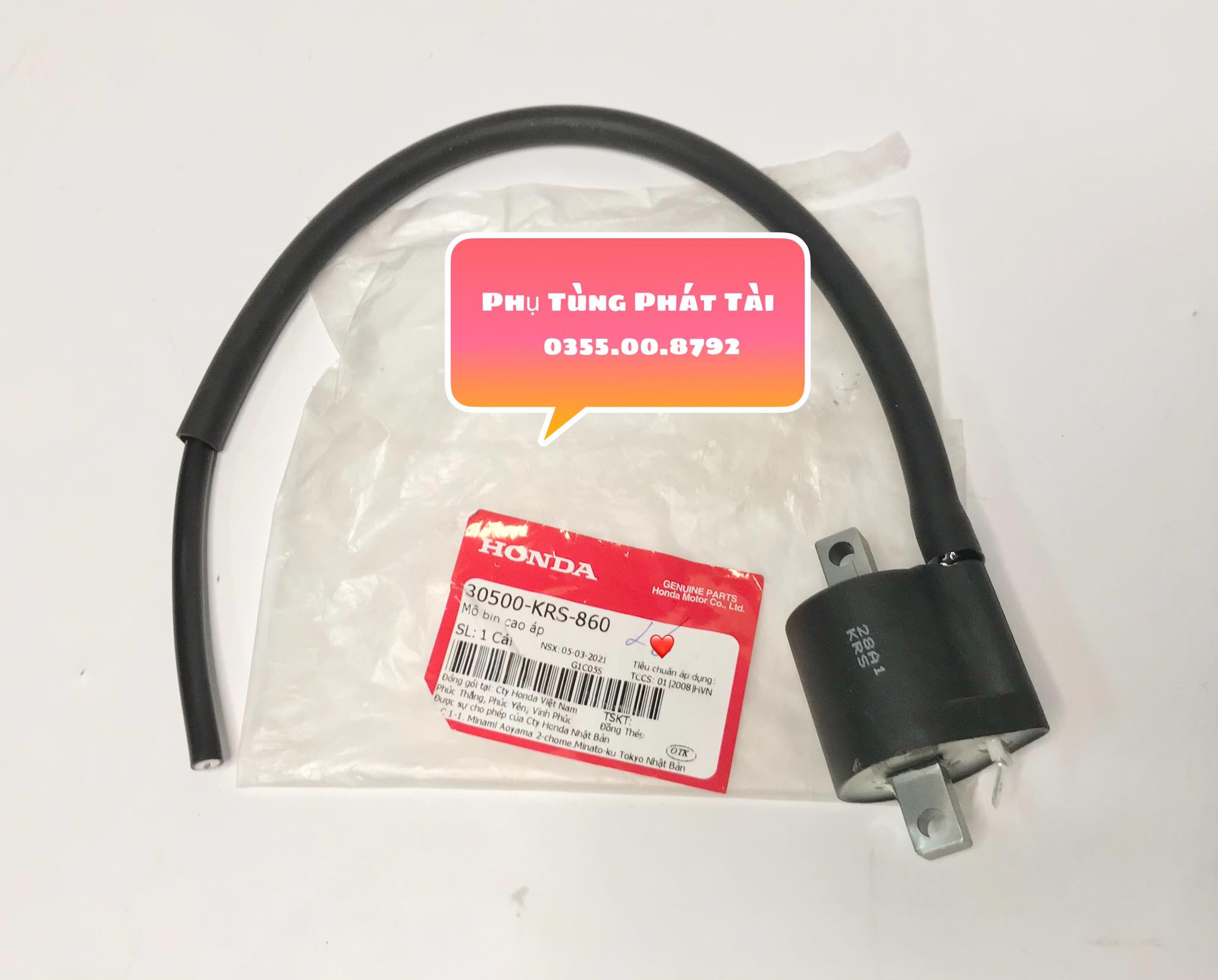 Mô Bin Sườn Wave Nhỏ - Wave RS Chính Hãng Honda
