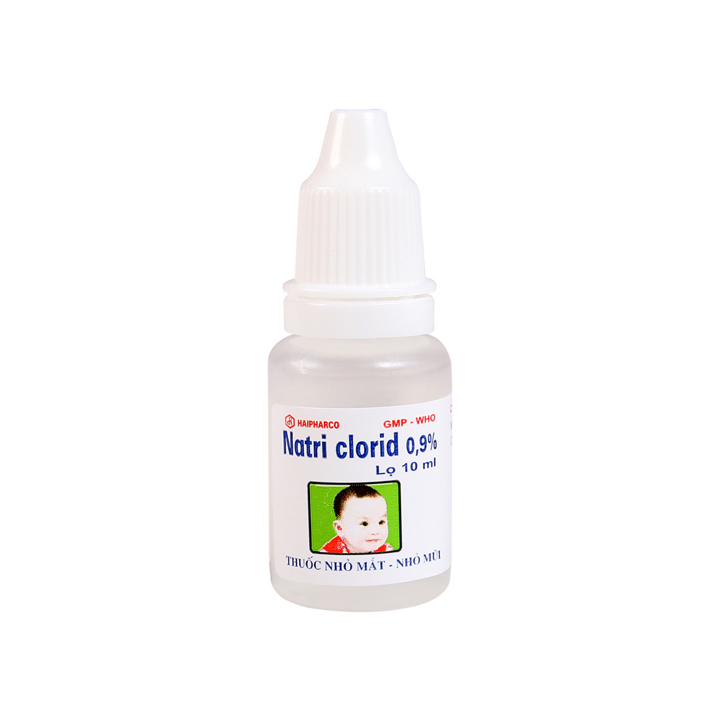 Nhỏ mắt, mũi Natriclorid 0,9% HP
