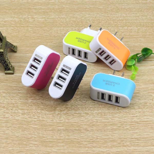 Củ Sạc Nhanh 3 Cổng USB