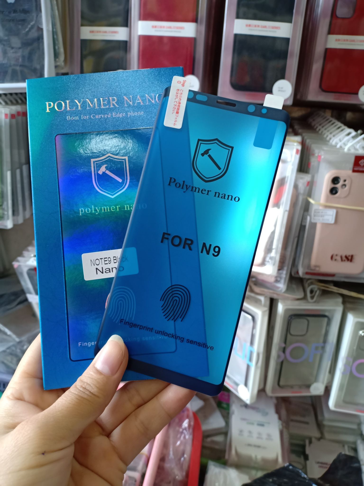 Miếng dán cường lực dẻo Polymer Nano cho Samsung Galaxy Note 8/ Note 9