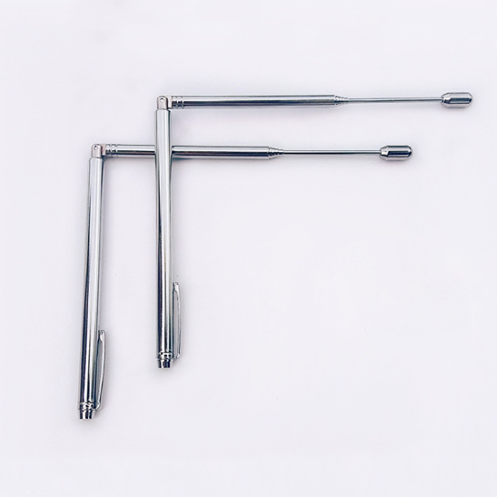 2 Pcs/set Stainless Steel Detector Water Dowsing Rods Accessories Ghost Measuring Instruments Flexible Observe Adjustable Tool