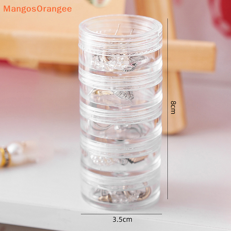 MG Tầng 5 lưu trữ đồ trang sức hộp Multilayer tổ chức Lưu trữ giá Vòng đeo tay Bông tai Nail lưu trữ nhựa lưu trữ hộp hiển thị giá