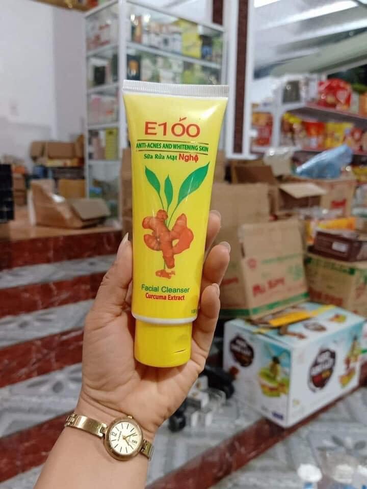 Sữa rửa mặt Nghệ E100