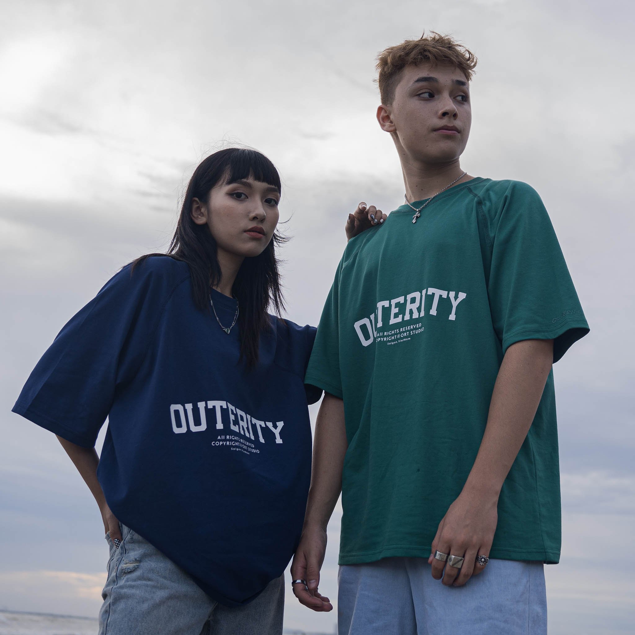 Áo thun Outerity Retro Font Collection / v3.0