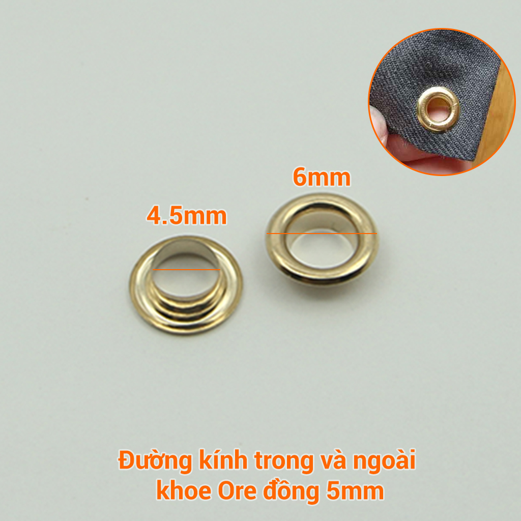 Khoen Ore 5mm túi 100