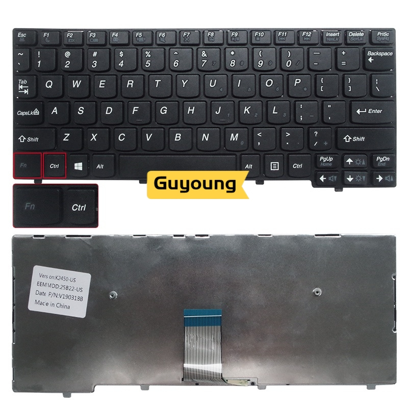 Bàn phím laptop cho lenovo k20-80 k20-30 k20-70 k20-40 45 k20-35 75 k21-80 k2450