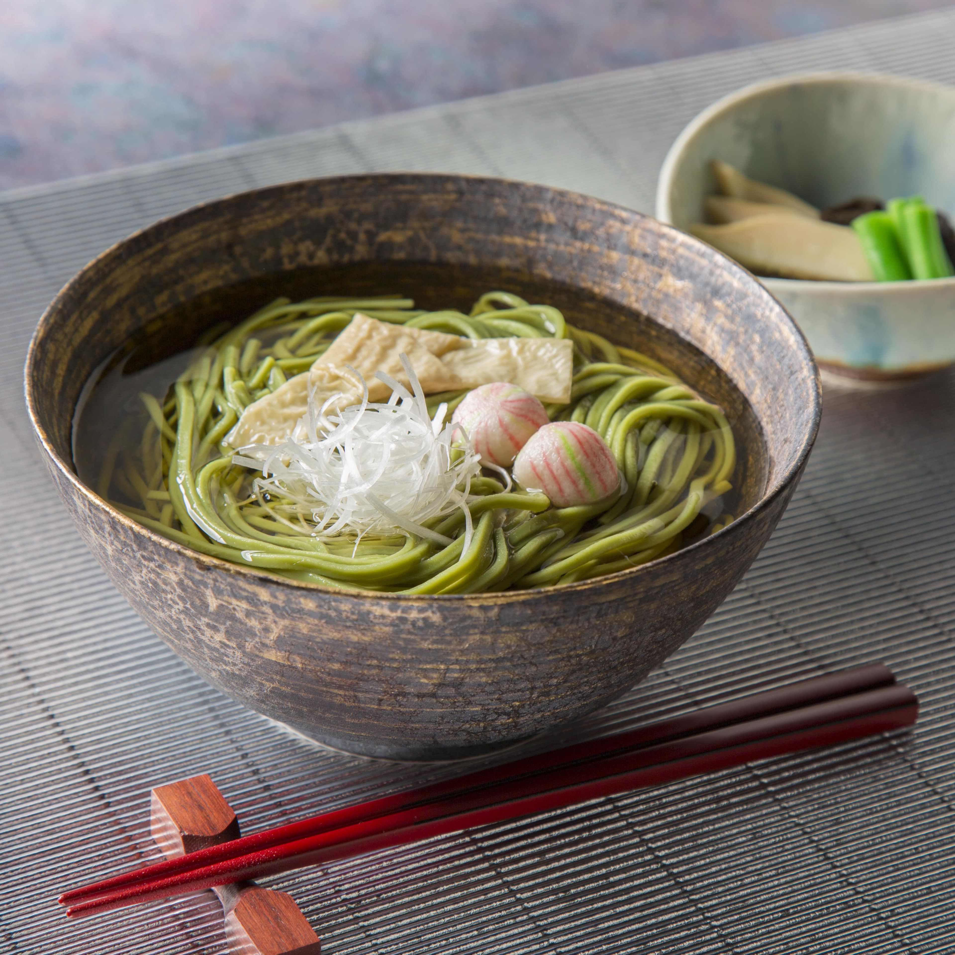 Combo Happo Soba Matcha (1 chai Happo Dashi 340g, 1 gói mì Soba Matcha 200g)