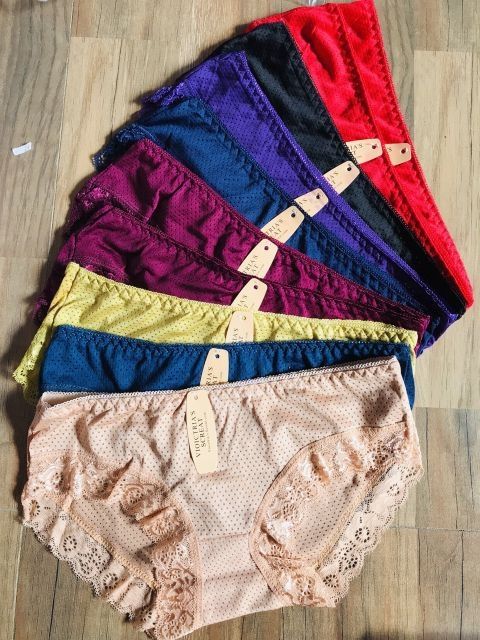Combo 10 quần lót cotton thông hơi 6033