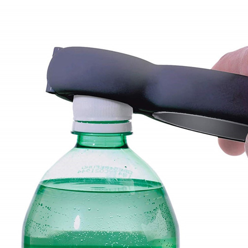 Stainless Steel Manual Opener 6 in 1 lid jar opener, screw cap jar bottle opener, manual non slip, 6-in-1 multifunctional bottle opener. 