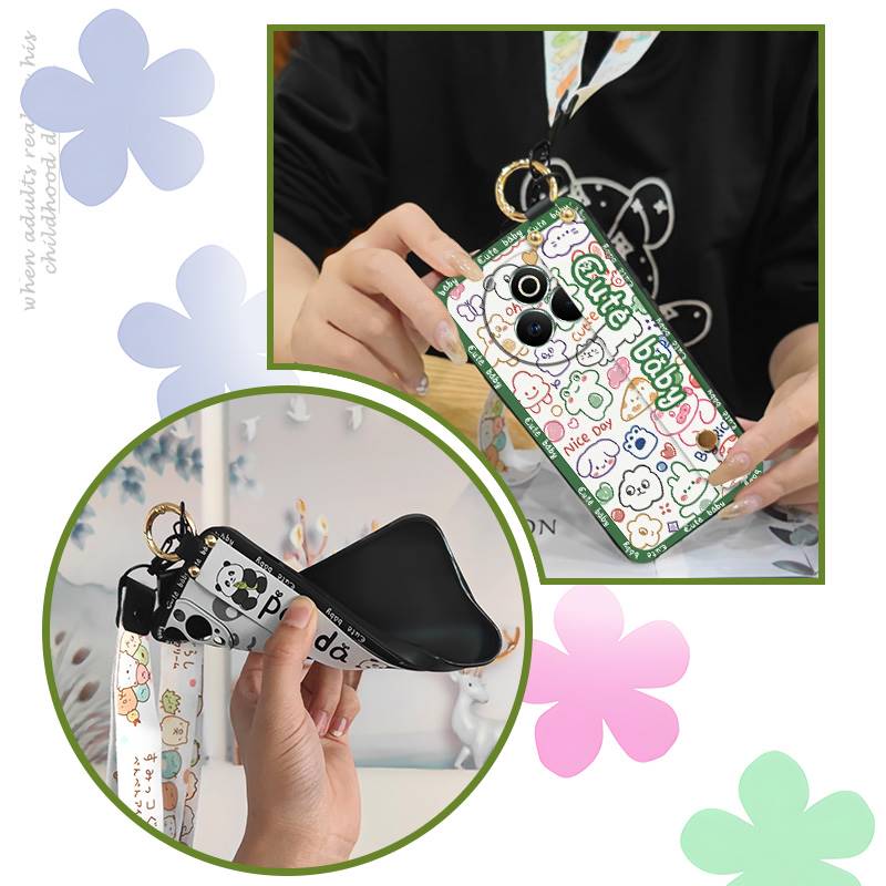 Anti-dust%20protective%20Phone%20Case%20For%20Realme%20P3%20Pro%205G%20Durable%20Anti-knock%20Dirt-resistant%20Fashion%20Design%20Wrist%20Strap%20ring%20-%20Image%203