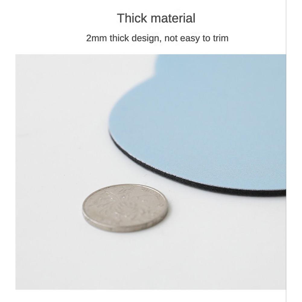 Cloud Mouse Pad Minimalist Mouse Notebook Cute Advanced Pad Mouse Female Office Home Q8I1