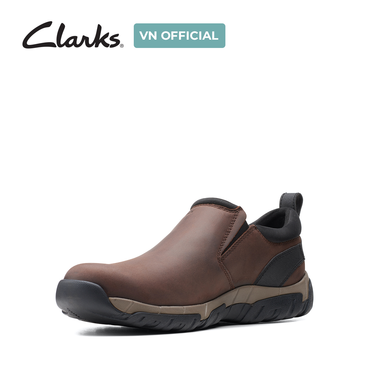 Giày Lười Da Nam Clarks - Grove Step