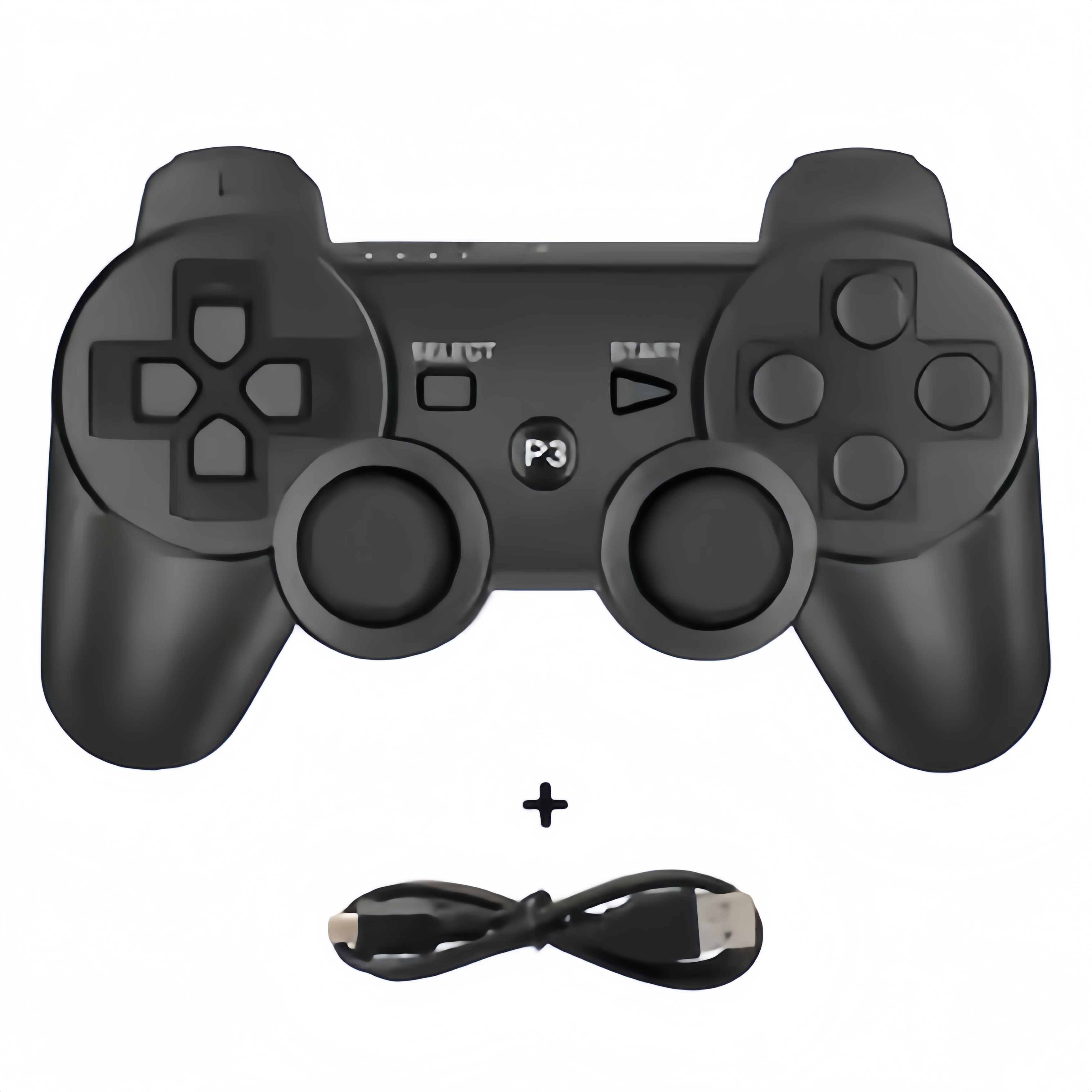 Wireless%20Bluetooth%20Gamepad%20for%20PS3/%203%20%E2%80%93%20SIXAXIS%20Motion%20Control%20Compatible,%20Rechargeable%20Joystick%20with%20USB%20Cable%20-%20Image%204
