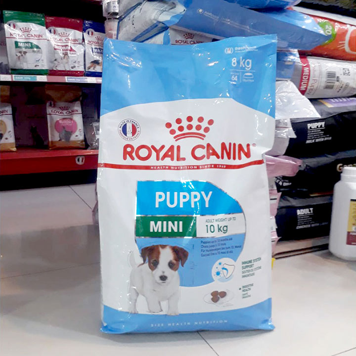 HOÀN TIỀN 10%Thức ăn cho chó con Royal Canin Mini Puppy 1kg, 8kg, 15kg -