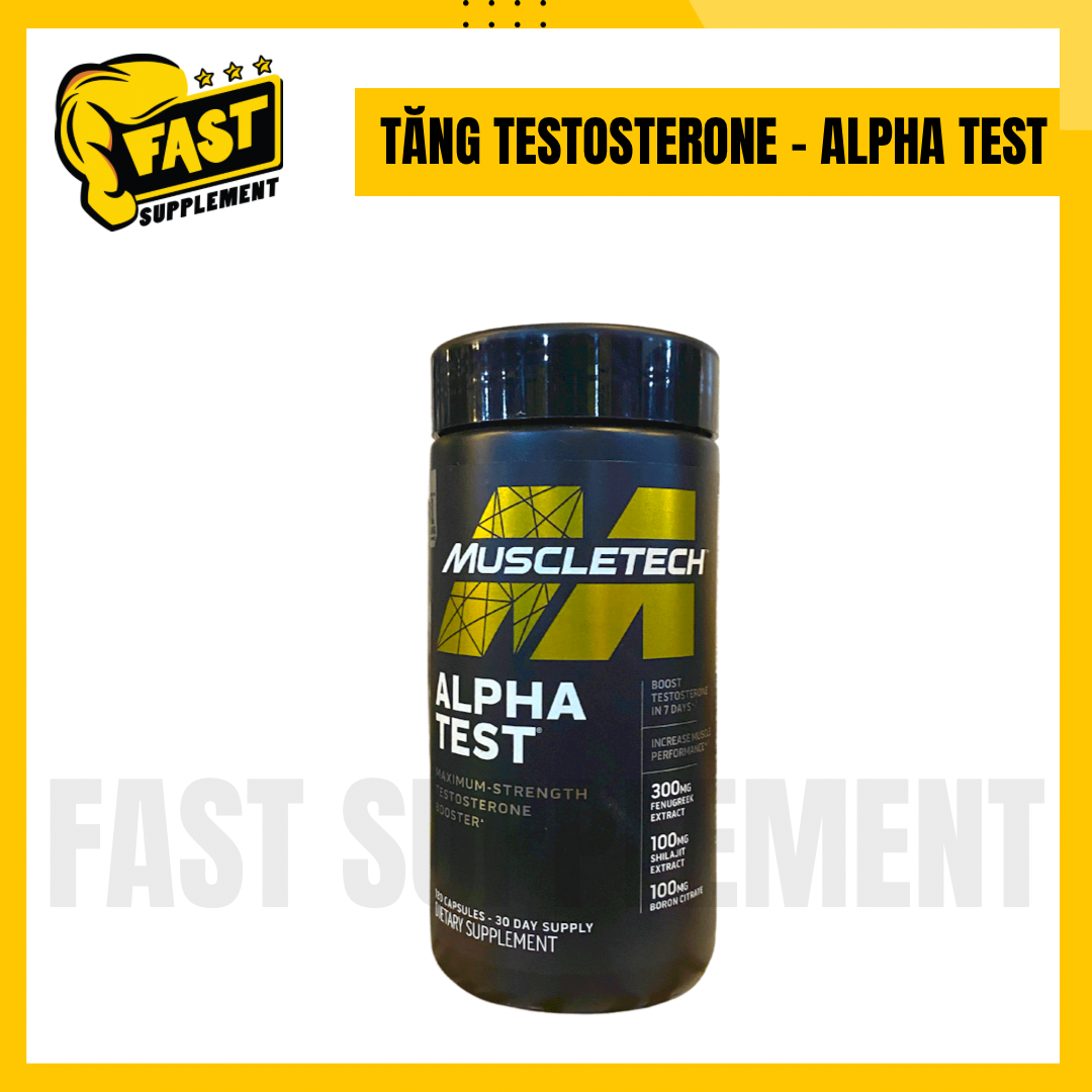 TEST HD ALPHA TEST |MUSCLETECH| TĂNG SINH LÝ, HORMONER NAM