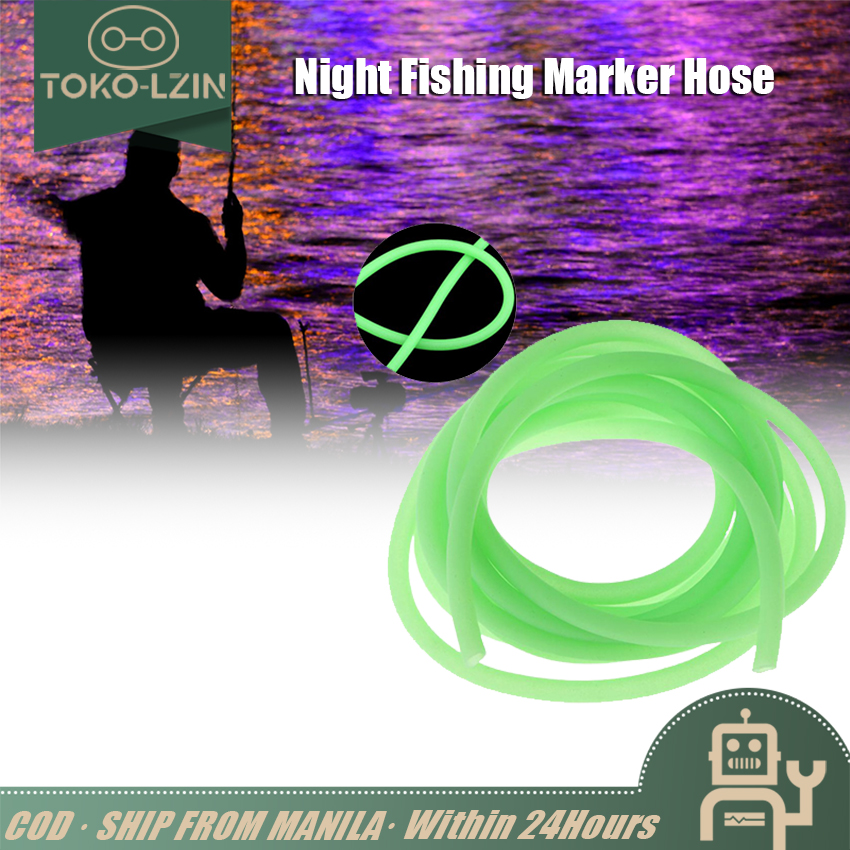 1M Reusable Night Fishing Marker Hose DIY Series Hook Luminous Tube
