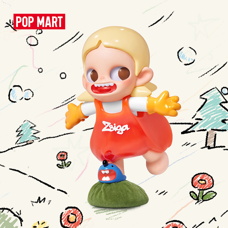 POP MART Zsiga Borderline Drifter Series Figures Blind Box