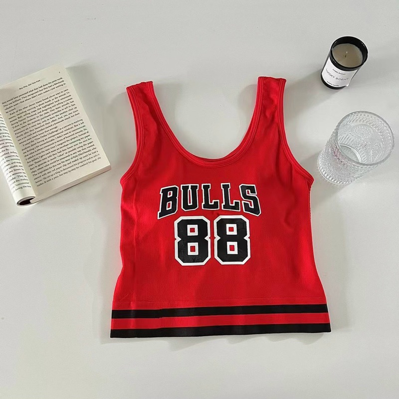 áo Bra thể thao bulls 88 dáng lửng 6621