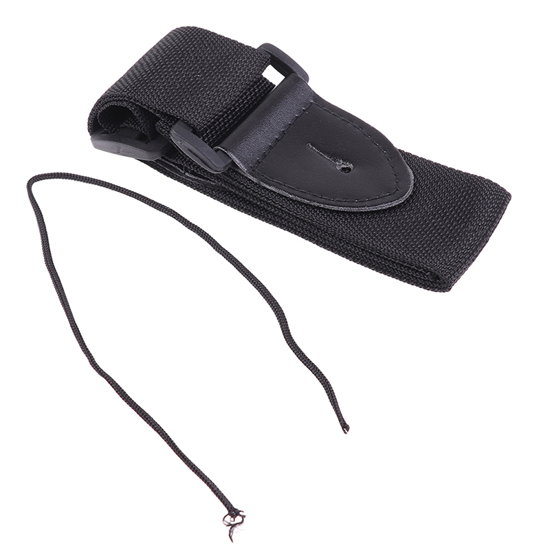 💖🎈🎈 68cm-124cm Universal Guitar Strap Adjustable Nylon Guitar Belt with PU Leather