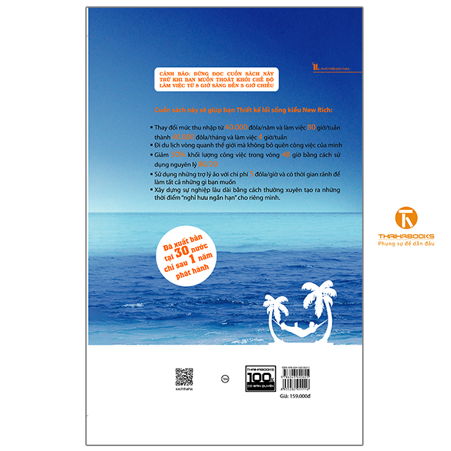 Sách - [Bản Kỷ Niệm 15 Năm] - Tuần làm việc 4 giờ (Bìa cứng) - Thaihabooks