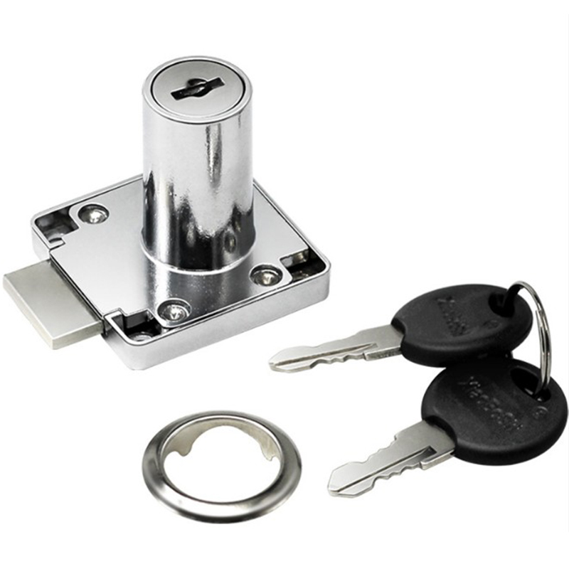 Huayou Drawer Locks with 2 Keys Cabinet Lock Rolled Steel Furniture Hardware Cam Locks