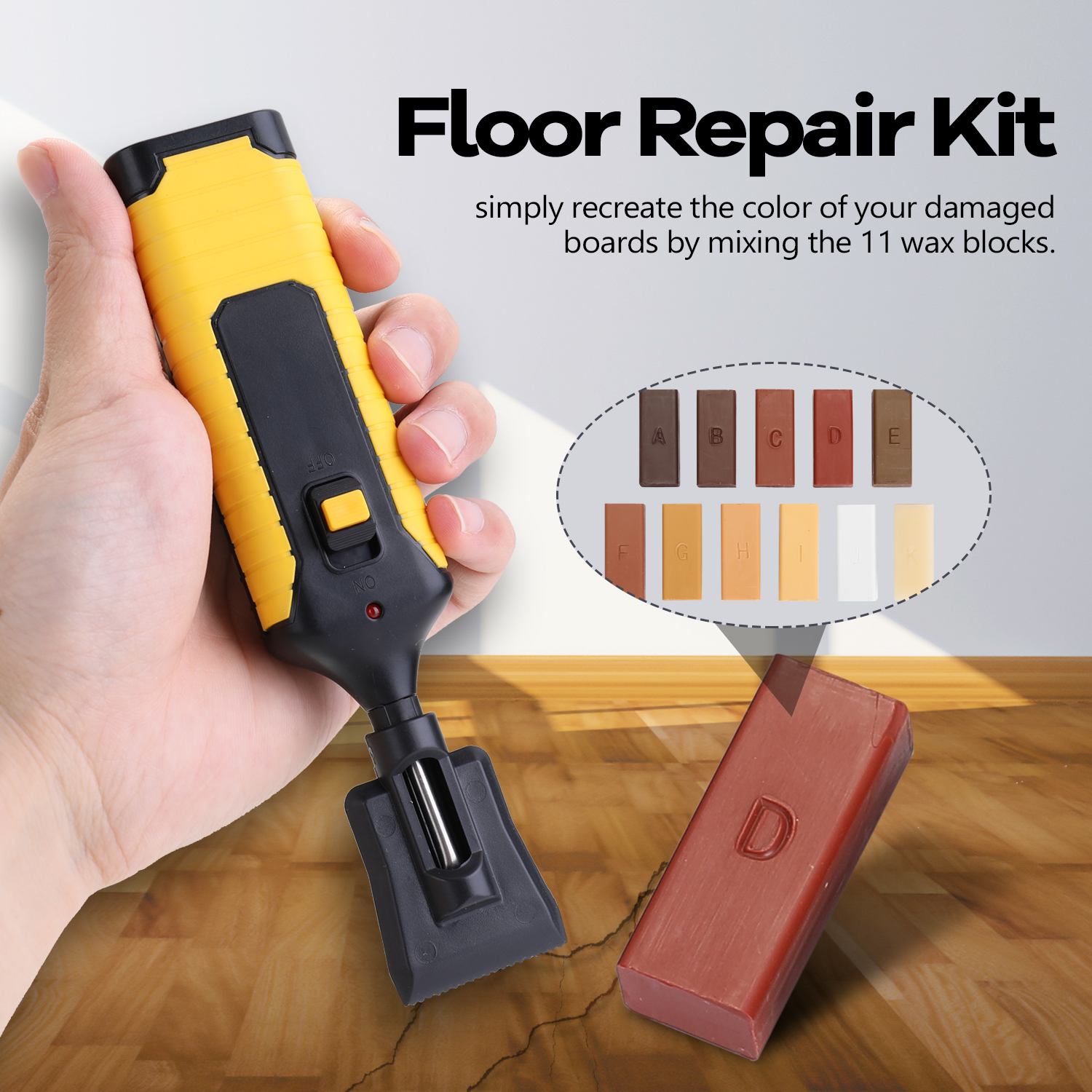 【Shop the Latest Trends】Laminate Repairing Kit Wax System Floor Worktop ...