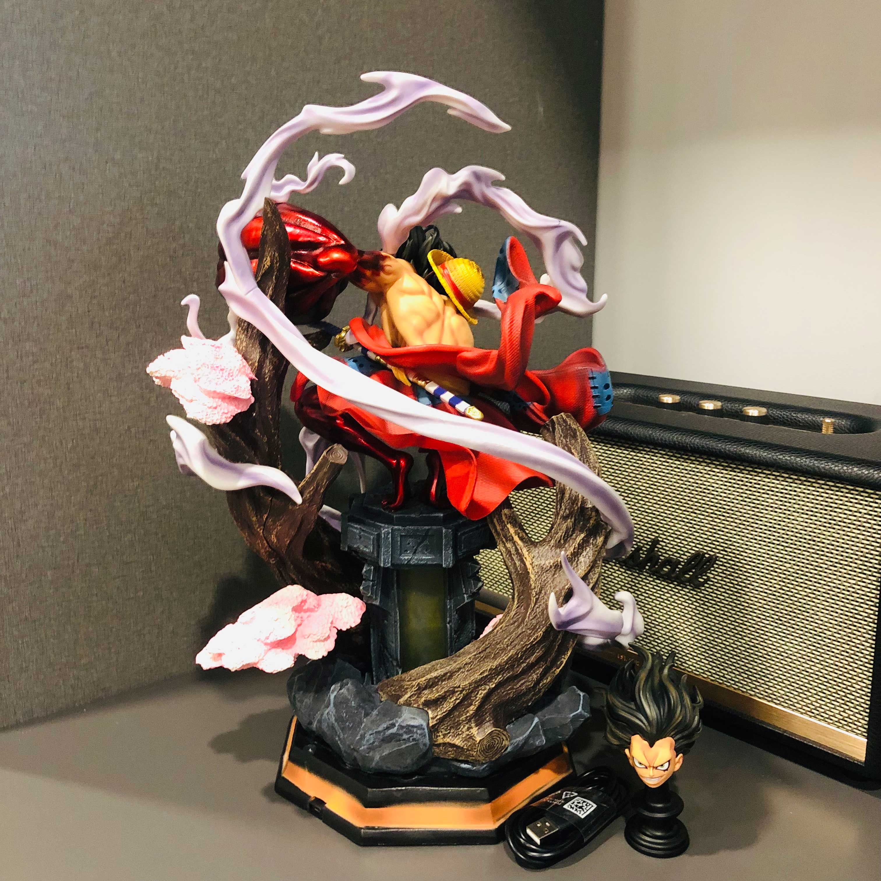 Mô hình Luffy Wano 38 cm có đèn - One Piece