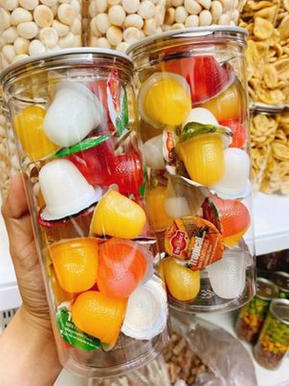 Rau câu newchoice lon pet 500g - cực ngon