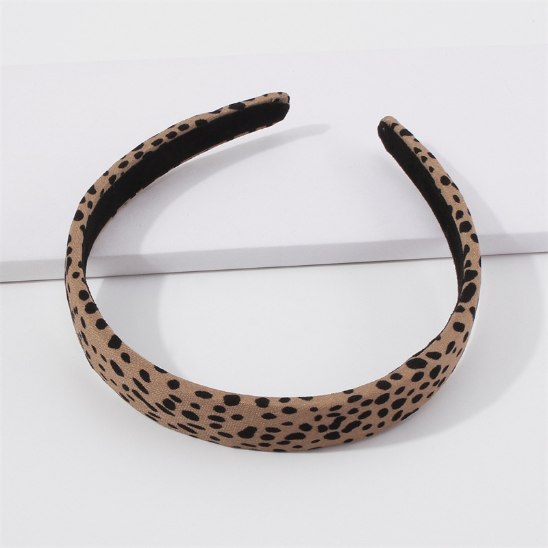 7efc9af3】Top Zebra Leopard Cheetah For Women Headband 2021 Side