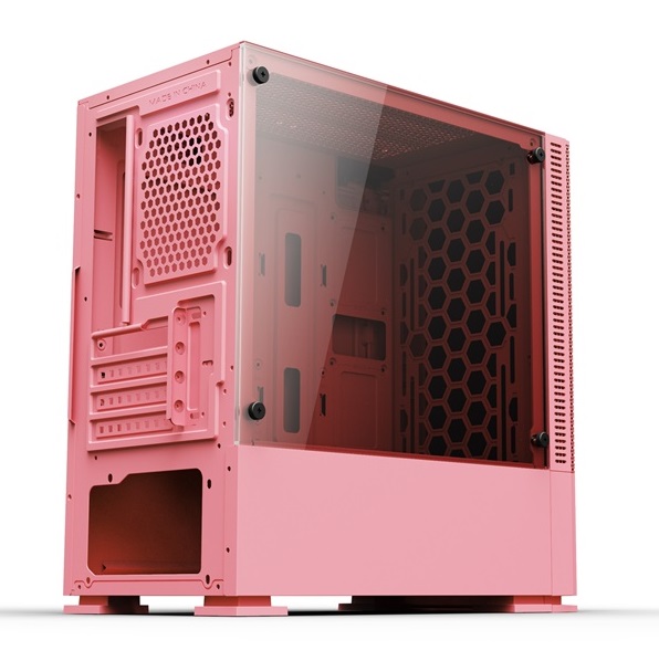 Vỏ Case Máy Tính KENOO ESPORT G562 M-ATX (Hồng)
