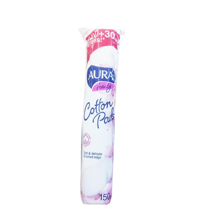 [HCM][RẼ VÔ ĐỊCH] Bông tẩy trang Aura Beauty 150 miếng