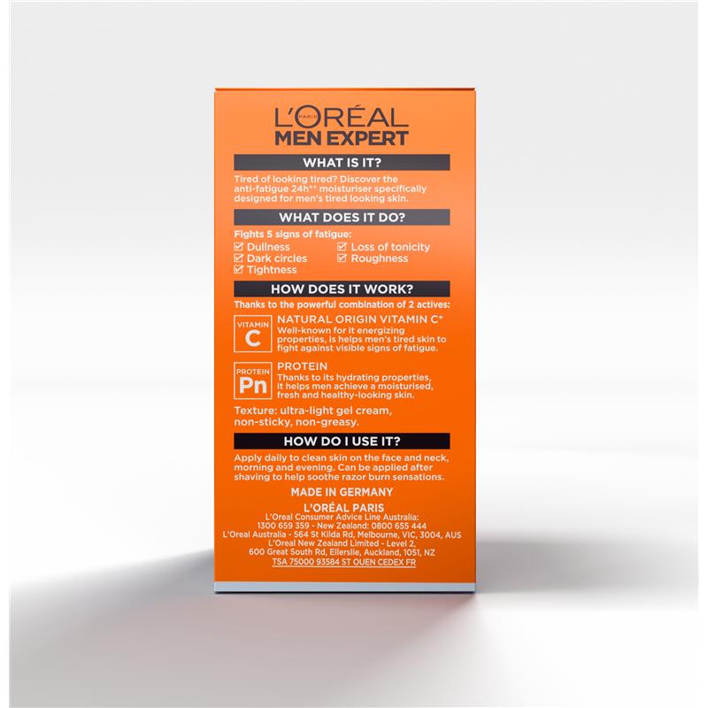 [Bill Úc] Kem dưỡng ẩm L'Oreal Men Expert Hydra Energetic Moisturiser 50ml